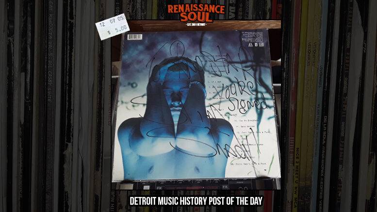 Renaissance Soul Detroit Music History Post of the Day: Eminem "Slim Shady LP" + In-Store at Record Time in Roseville, MI